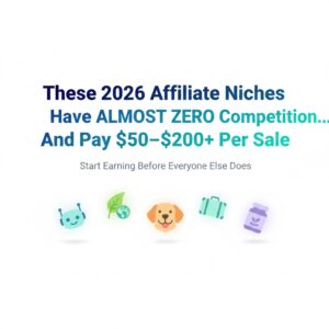 Low Competition Affiliate Niches for 2026