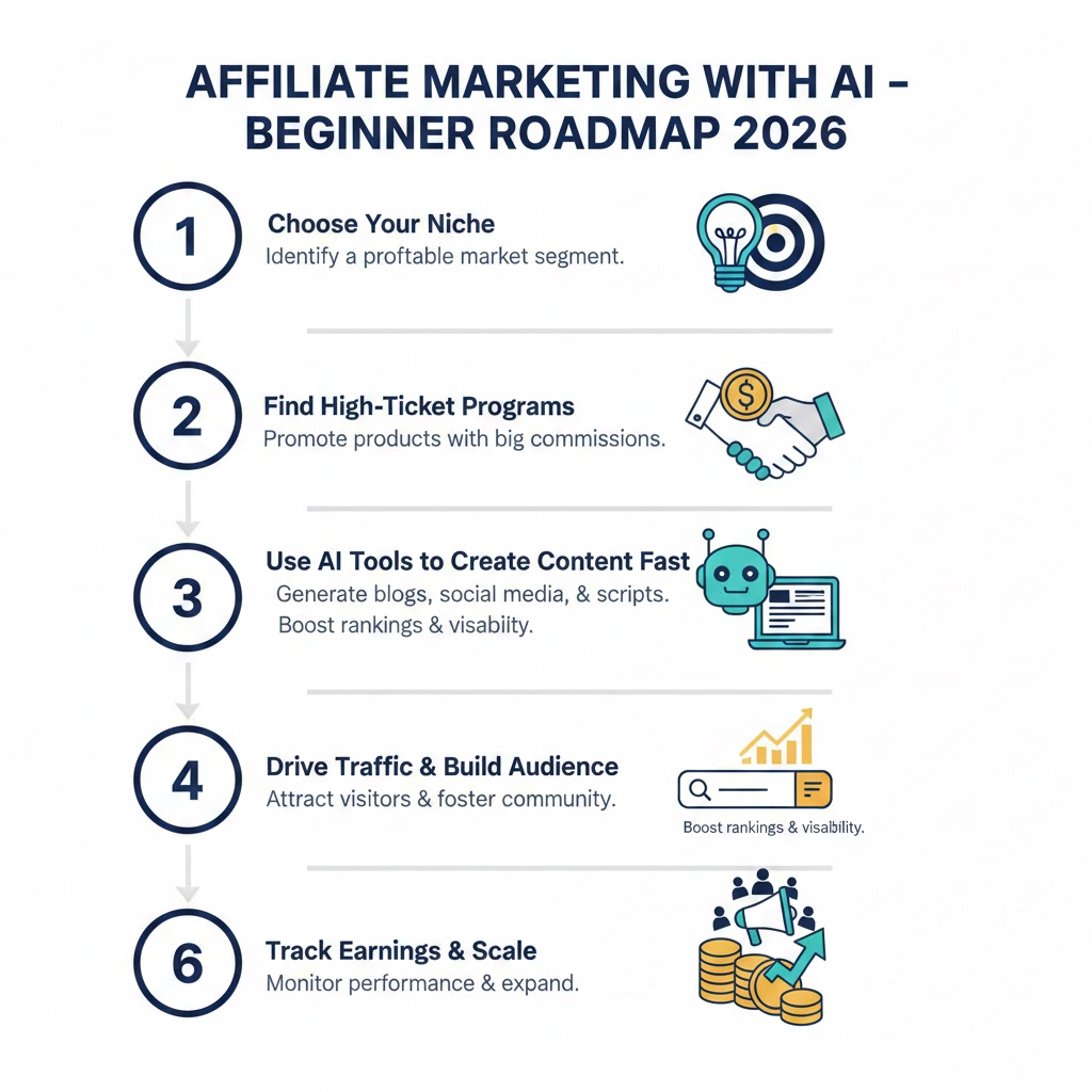 Affiliate Marketing AI for Beginners 2026 Tips
